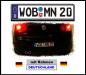 Preview: RC License plates license plate to your specifications germany