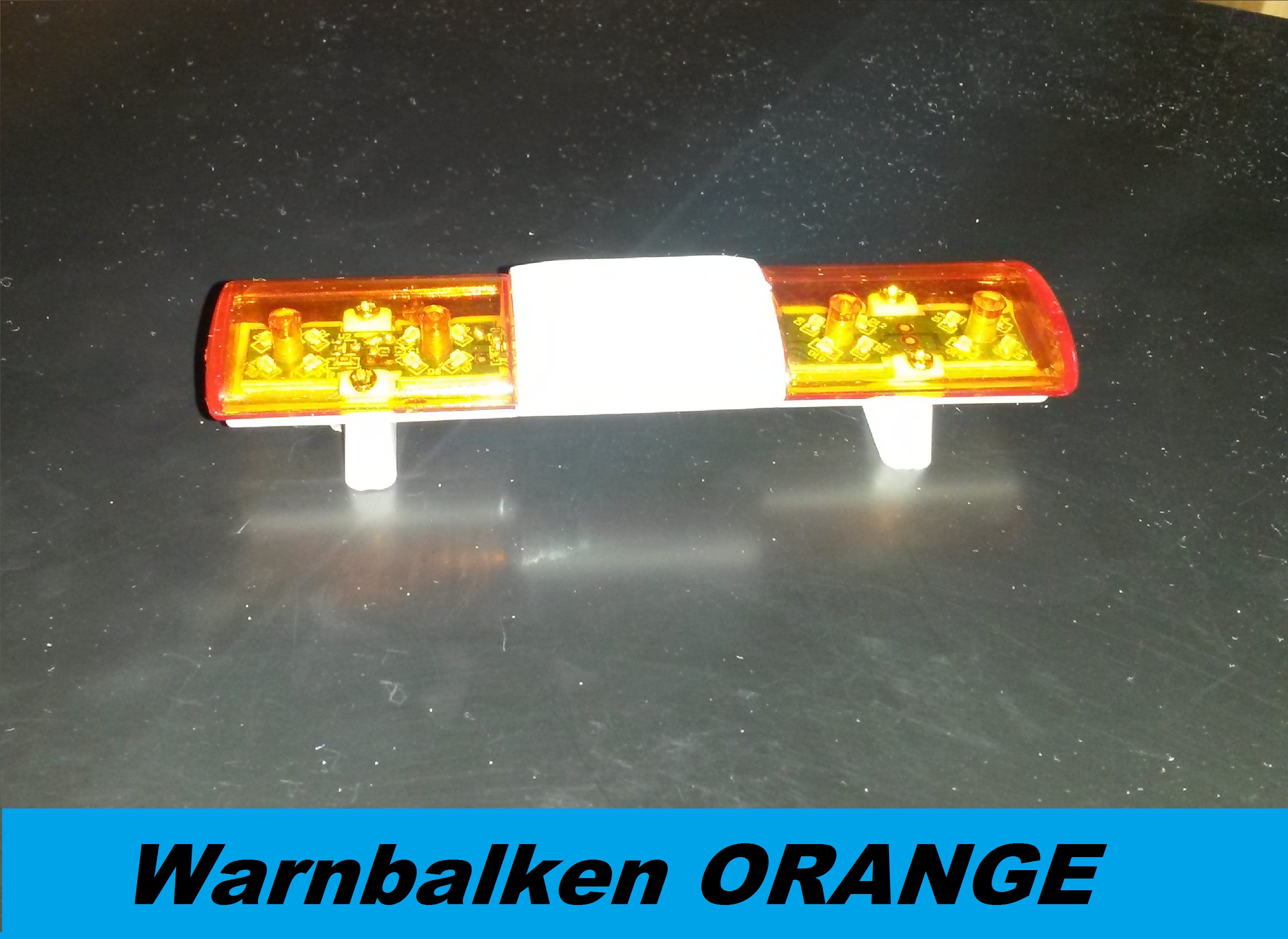  Beleuchtung RC Car - LEDs & Zubehör Modellbau Sounds  Blitzlicht - FLASHING lights orange FLASHING for RC CARs