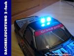 RC led Truggy, buggy, truck roof lighting 2-fold roof headlights