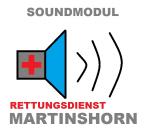 RC Sound Module Sound "MARTIN HORN" RESCUE SERVICE / EMERGENCY DOCTOR noise
